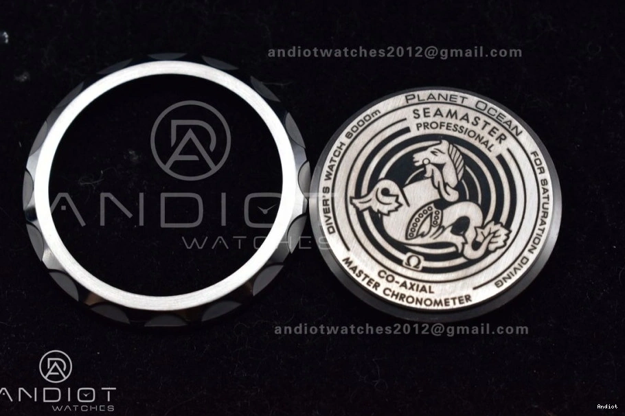 Edition Dial TF Ultra on A2824 Deep Seamaster Orange Gray Bezel SS Bracelet Ceramic 6000M Best 1:1 SS 1219